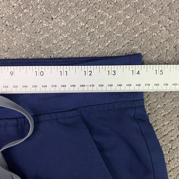 Figs Zamora Scrub Pants Womens XS Petite Blue Joggers Drawstrings XSP W18SW2005P - Picture 10 of 14